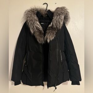 Mackage Adali Silver Fox Fur